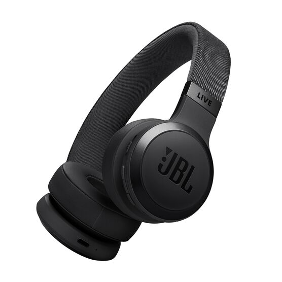 JBL Live 670NC - Black - Wireless On-Ear Headphones with True Adaptive Noise Cancelling - Hero JBL Live 670NC - Black - Wireless On-Ear Headphones with True Adaptive Noise Cancelling - Hero